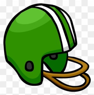 Green Football Helmet - Football Helmet - Transparent PNG Free Download