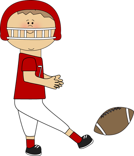 Boy Kicking Football Clip Art - Kicking A Football Clipart - Transparent PNG Free Download