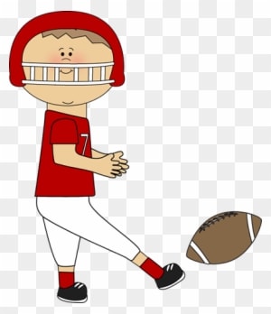 Boy Kicking Football Clip Art - Kicking A Football Clipart - Transparent PNG Free Download