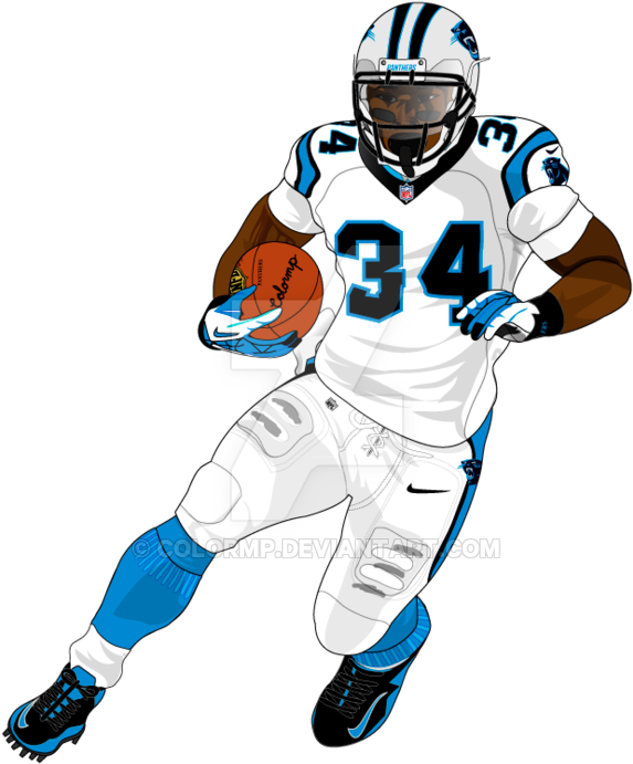 28 Collection Of Football Nfl Drawings - Draw A Nfl Football Player - Transparent PNG Free Download