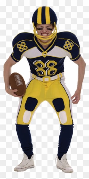American Football Player Costume - American Football Fancy Dress - Transparent PNG Free Download