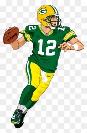 Nfl Player Drawing - Draw American Football Player - Transparent PNG Free Download