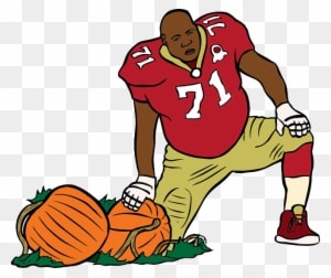 Player Food, Pumpkin, Cartoon, Big, Sports, Football, - Animated Football Player - Transparent PNG Free Download