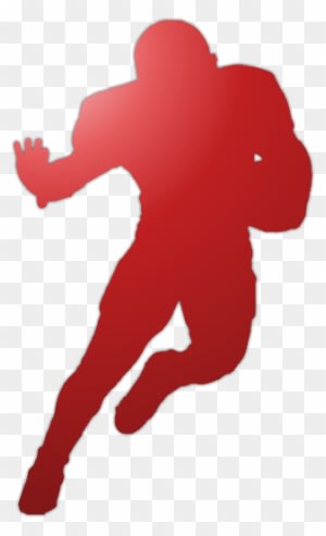 Nfl Tickets - American Football Player Silhouette - Transparent PNG Free Download