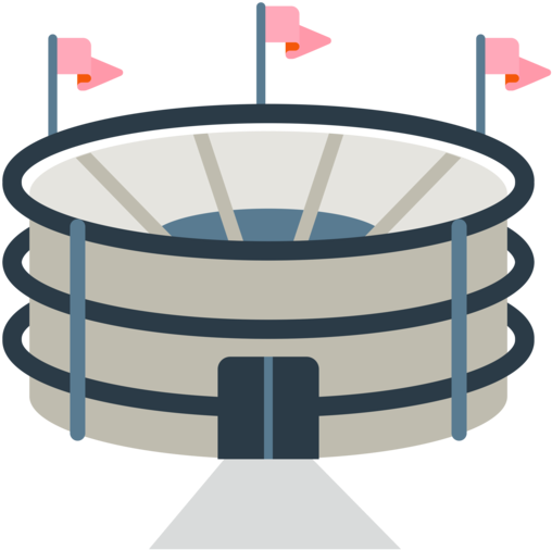Mozilla - Football Stadium Emoji - Transparent PNG Free Download