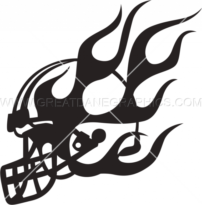 Flaming Football Clipart Flaming Football Helmet Production - Football Helmet - Transparent PNG Free Download