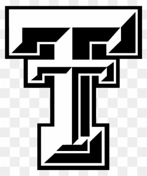 Texas Tech Red Raiders Logo Black And White - Texas Tech Red Raiders Football - Transparent PNG Free Download