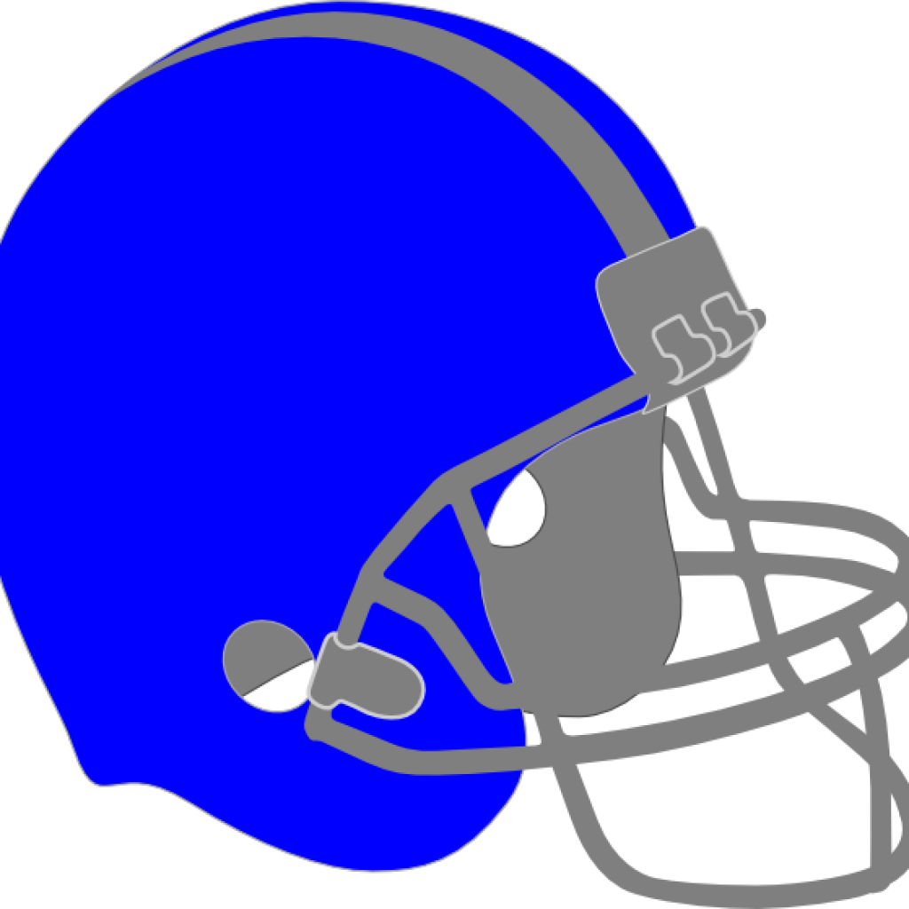 Helmet Clipart Blue Football Helmet Clip Art At Clker - Blue Football Helmet Clipart - Transparent PNG Free Download