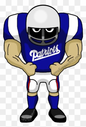 Foxborough Massachusetts New England Patriots - Patriot Football Players Cartoon - Transparent PNG Free Download