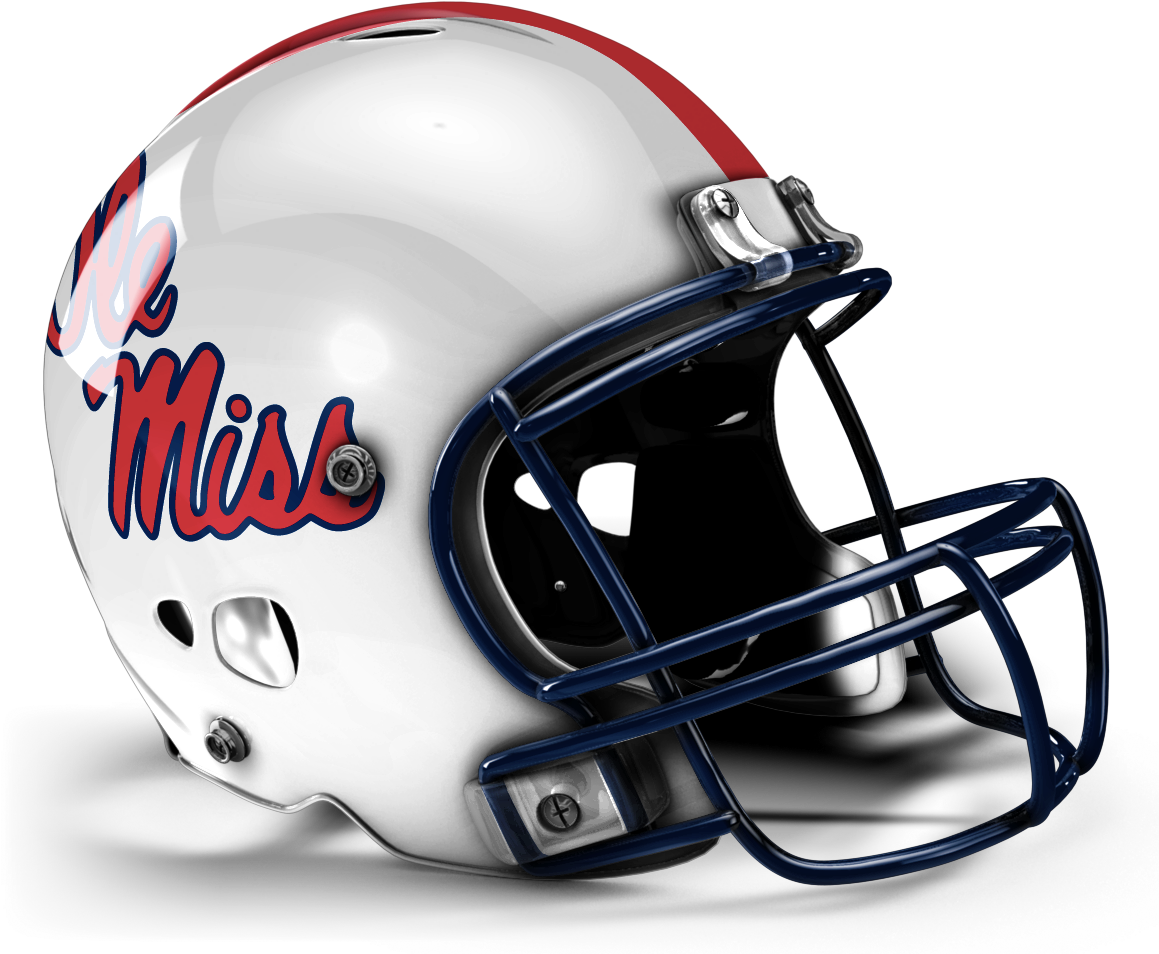 Freezewarning - New Ole Miss Football Helmets - Transparent PNG Free Download