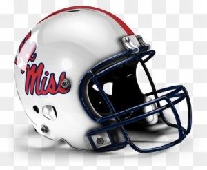 Freezewarning - New Ole Miss Football Helmets - Transparent PNG Free Download