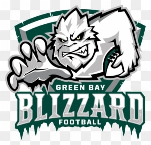 20 - Green Bay Blizzard Football - Transparent PNG Free Download