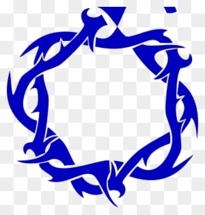 Blue Thorns Clip Art At Clker - Funny Sunday Fantasy Football T Shirt - W.w.j.d - Transparent PNG Free Download