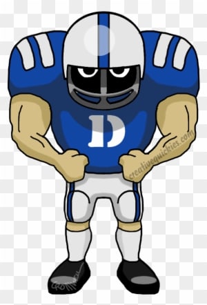 Durham North Carolina Duke University Blue Devils - Dallas Cowboy Football Player Clipart - Transparent PNG Free Download
