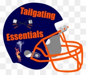 Tailgating Essentials - Football With Helmet Drawing - Transparent PNG Free Download