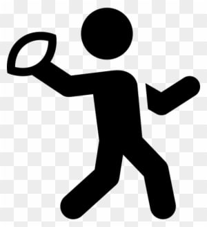 1497396252 Quarterback - “ - Person Throwing A Football - Transparent PNG Free Download