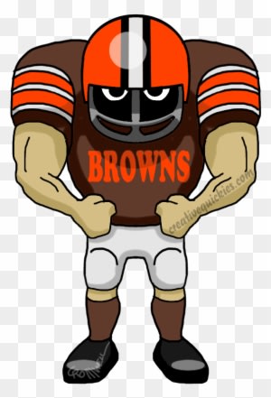 Cleveland Ohio Browns - Dallas Cowboy Football Player Clipart - Transparent PNG Free Download