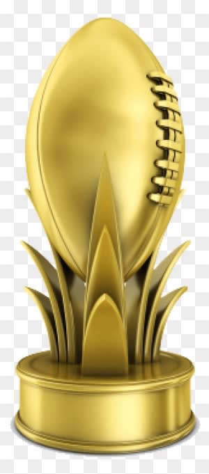 Division Champion - 1st Place Football Trophy - Transparent PNG Free Download