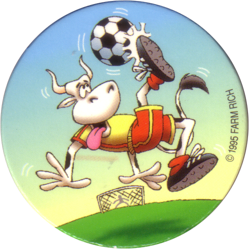 Farm Rich Cow Caps 06 Cow Playing Soccer - American Football - Transparent PNG Free Download