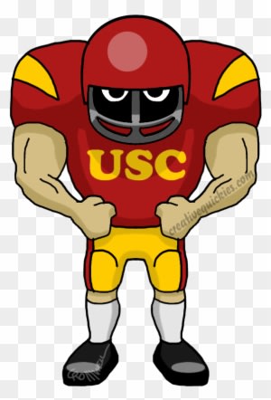 Los Angeles Southern California Trojans - Dallas Cowboy Football Player Clipart - Transparent PNG Free Download