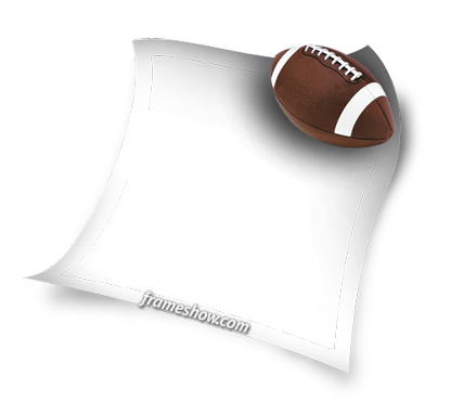 American Football Photo Frame - Football - Transparent PNG Free Download
