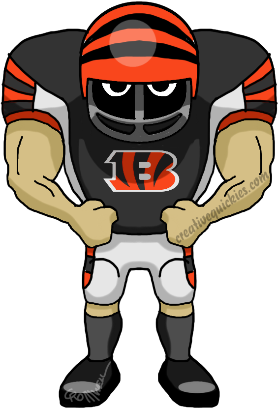 Cincinnati Ohio Bengals - Dallas Cowboy Football Player Clipart - Transparent PNG Free Download