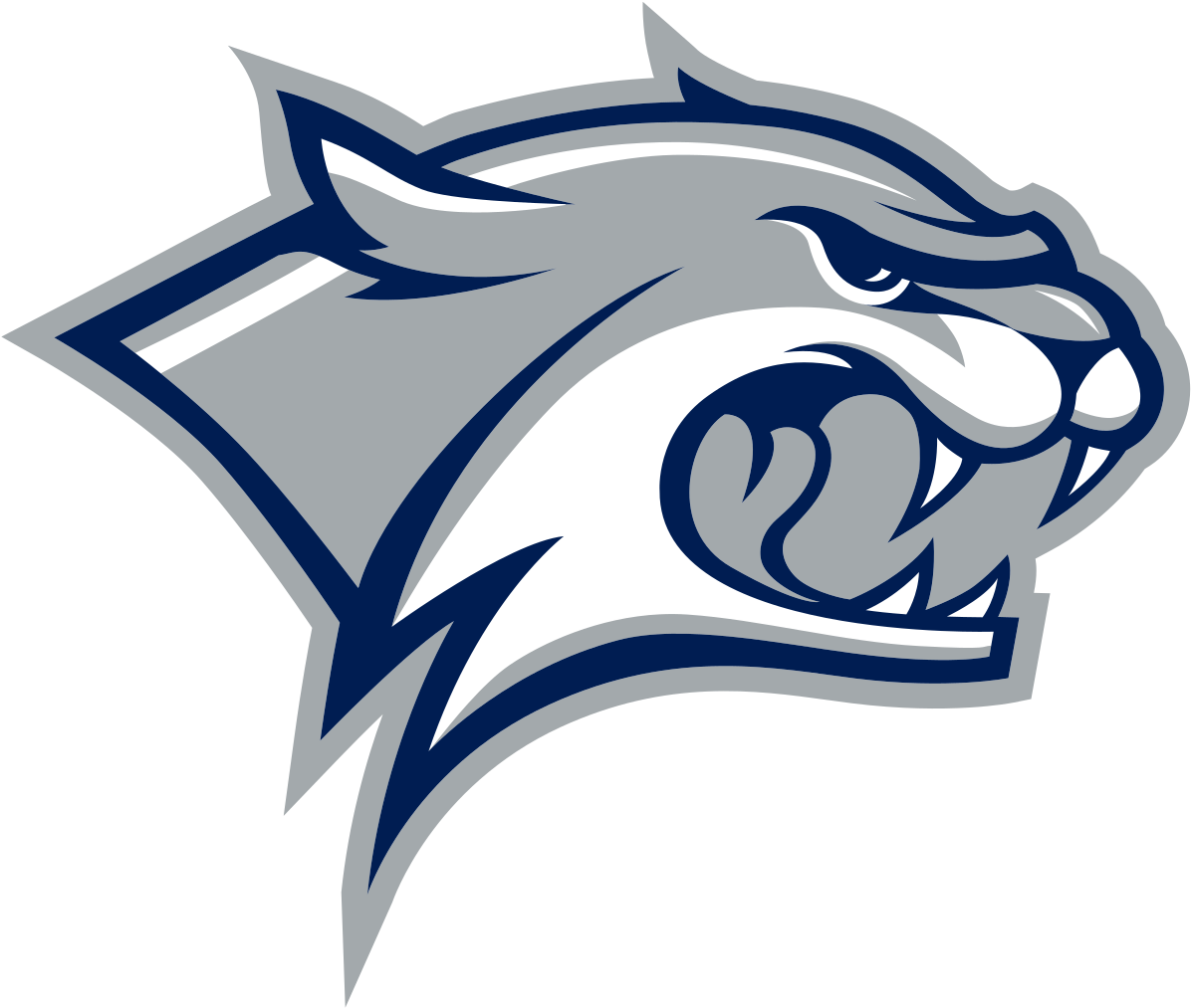 Wildcats Logo - University Of New Hampshire Football - Transparent PNG Free Download