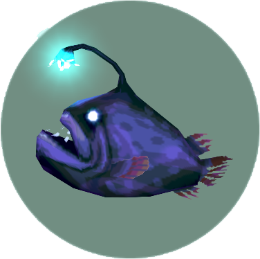 Fabulous Fish City Folkpng With Angler Fish Png - Animal Crossing Football Fish - Transparent PNG Free Download