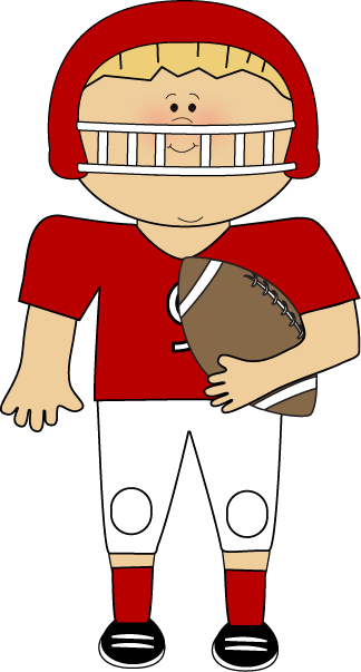 Boy Holding Football - Boy Football Player Clipart - Transparent PNG Free Download