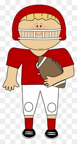 Boy Holding Football - Boy Football Player Clipart - Transparent PNG Free Download