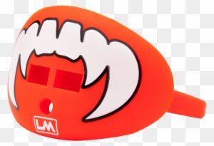 Loudmouthguard Vampire Fangs Bengal Orange - Pacifier Mouth Guard Football - Transparent PNG Free Download