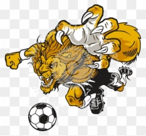 Lion Clipart Soccer - Football Logos With Lion - Transparent PNG Free Download