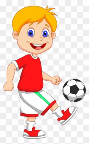 Across The Lake - Football Player Cartoon - Transparent PNG Free Download