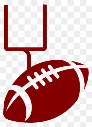 Powder Puff Football Clipart - Football 1st Birthday Yard Sign - Transparent PNG Free Download