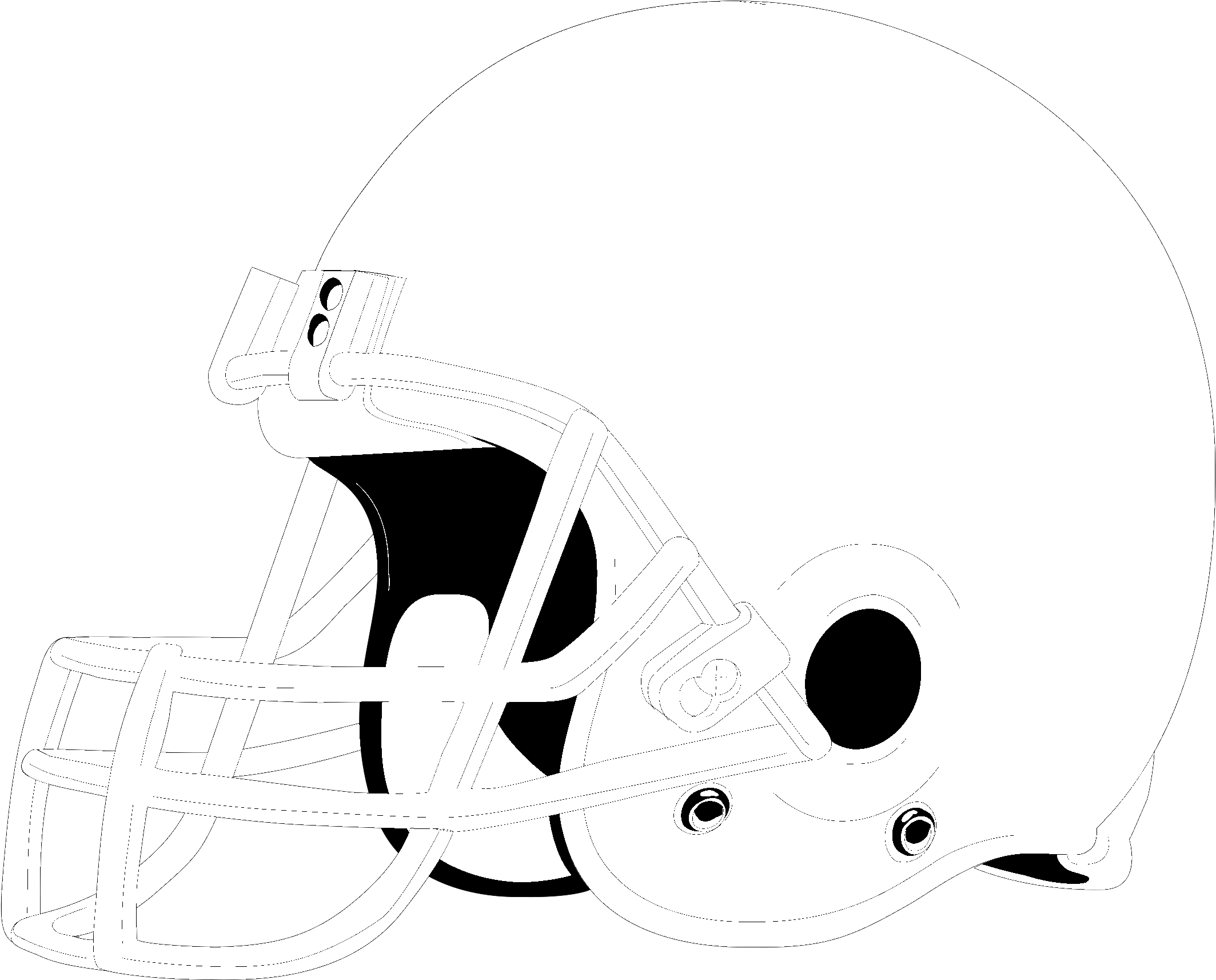 Dallas - Football Helmet - Transparent PNG Free Download