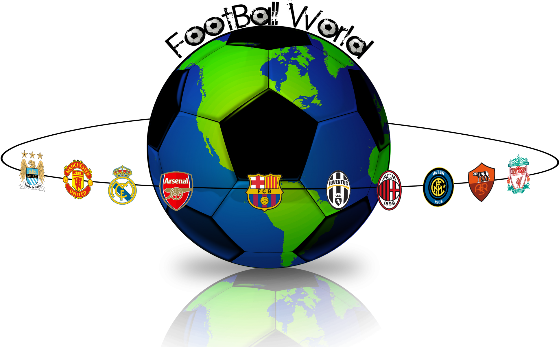 Football Logo Of The World - Transparent PNG Free Download