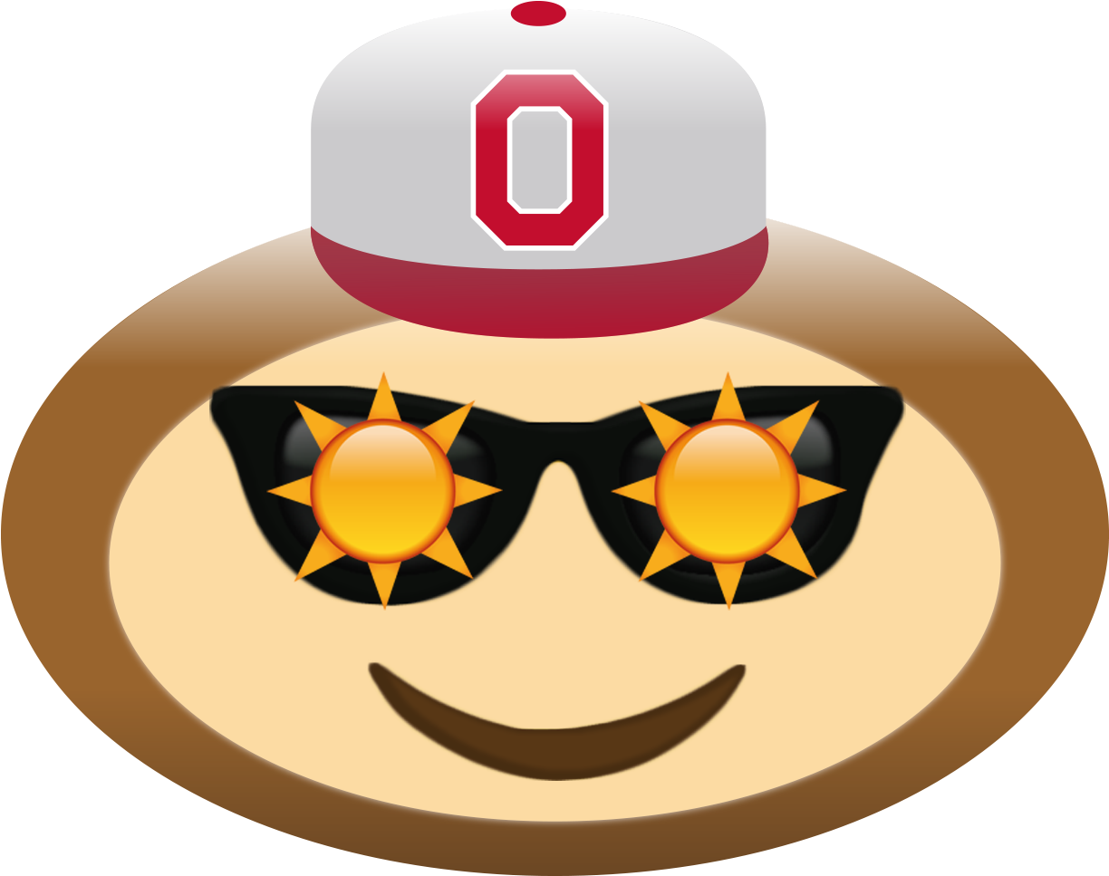 Brutus Buckeye Clip Art With Pictures Medium Size - Ohio State Buckeyes Football - Transparent PNG Free Download