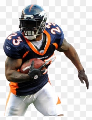 Footballguys Fantasy Football - Broncos Football Player Png - Transparent PNG Free Download