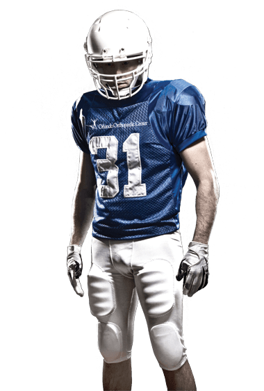 Orlando Orthopaedic Center - Football Player In Blue - Transparent PNG Free Download