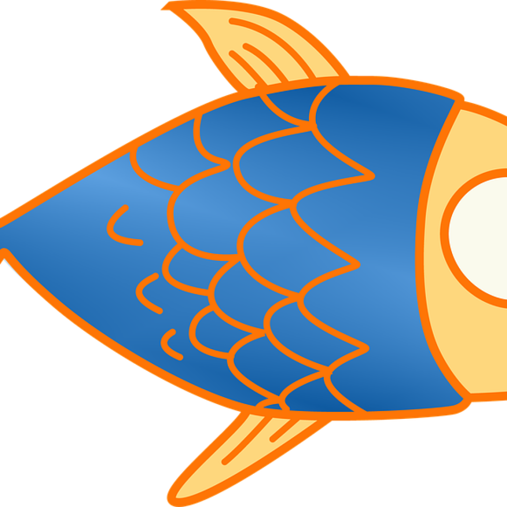 Fish Clip Art Fish Kids Clip Art Free Image On Pixabay - Cute Fish Png - Transparent PNG Free Download