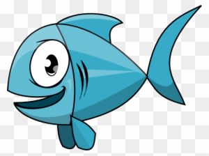 School Of Fish Clip Art - Cartoon Fish Clipart - Transparent PNG Free Download