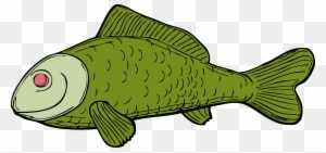 Big Image - Green Fish Shower Curtain - Transparent PNG Free Download