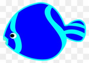 Blue Fish Cliparts - Fish Clipart - Transparent PNG Free Download