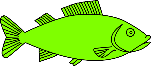 Fish Clip Art - Fish Clipart Black And White - Transparent PNG Free Download