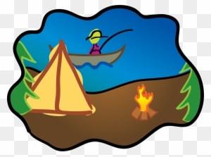 Fse Middle School News - Fishing And Camping Clipart - Transparent PNG Free Download