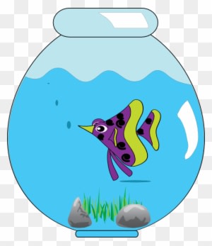 Fish Bowl Clipart Free Download Clip Art On - Fish In A Bowl Clipart Png - Transparent PNG Free Download