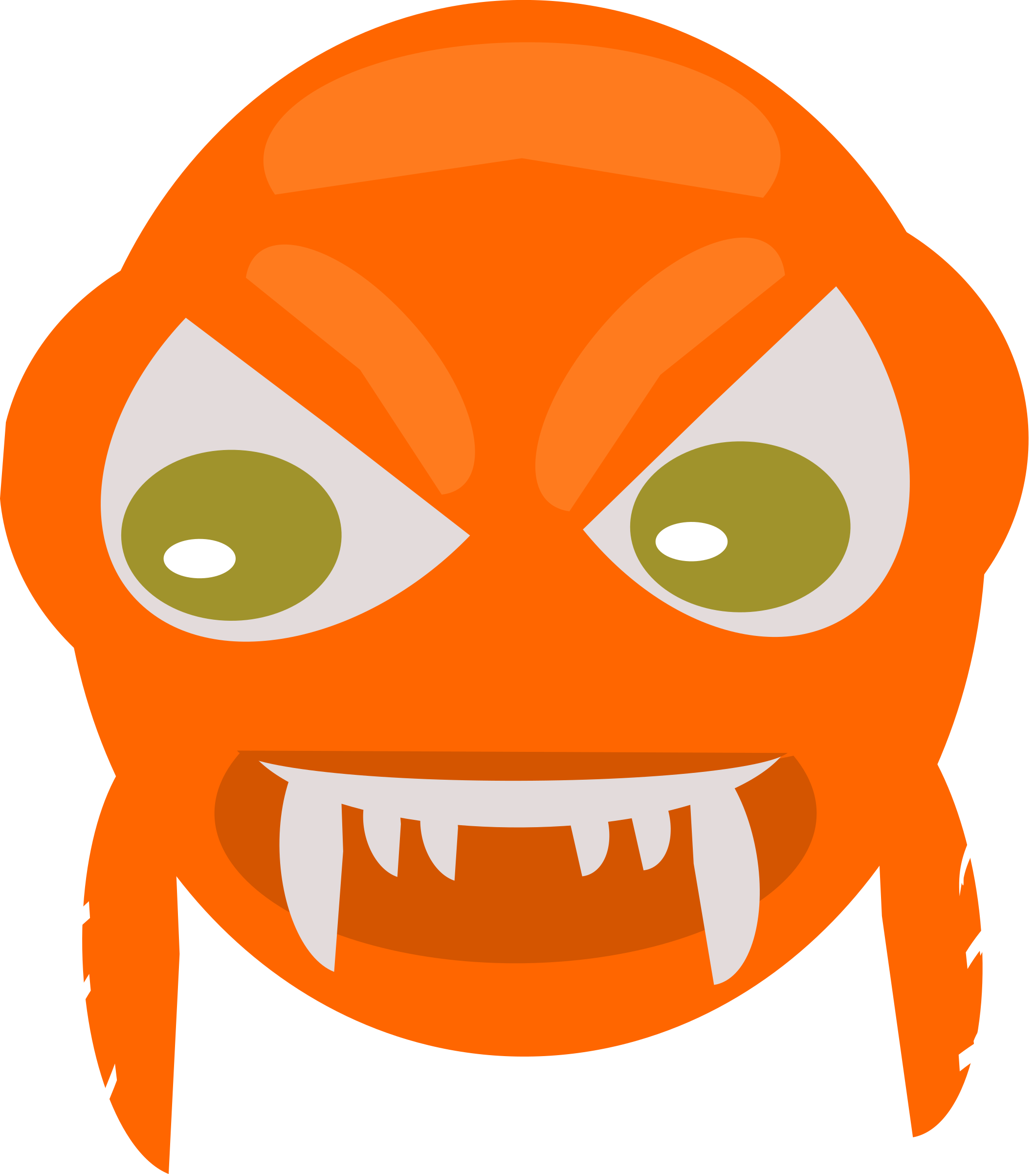 Majestic Design Angry Face Clipart Fish Big Image Png - Angry Fish Cartoon Transparent - Transparent PNG Free Download
