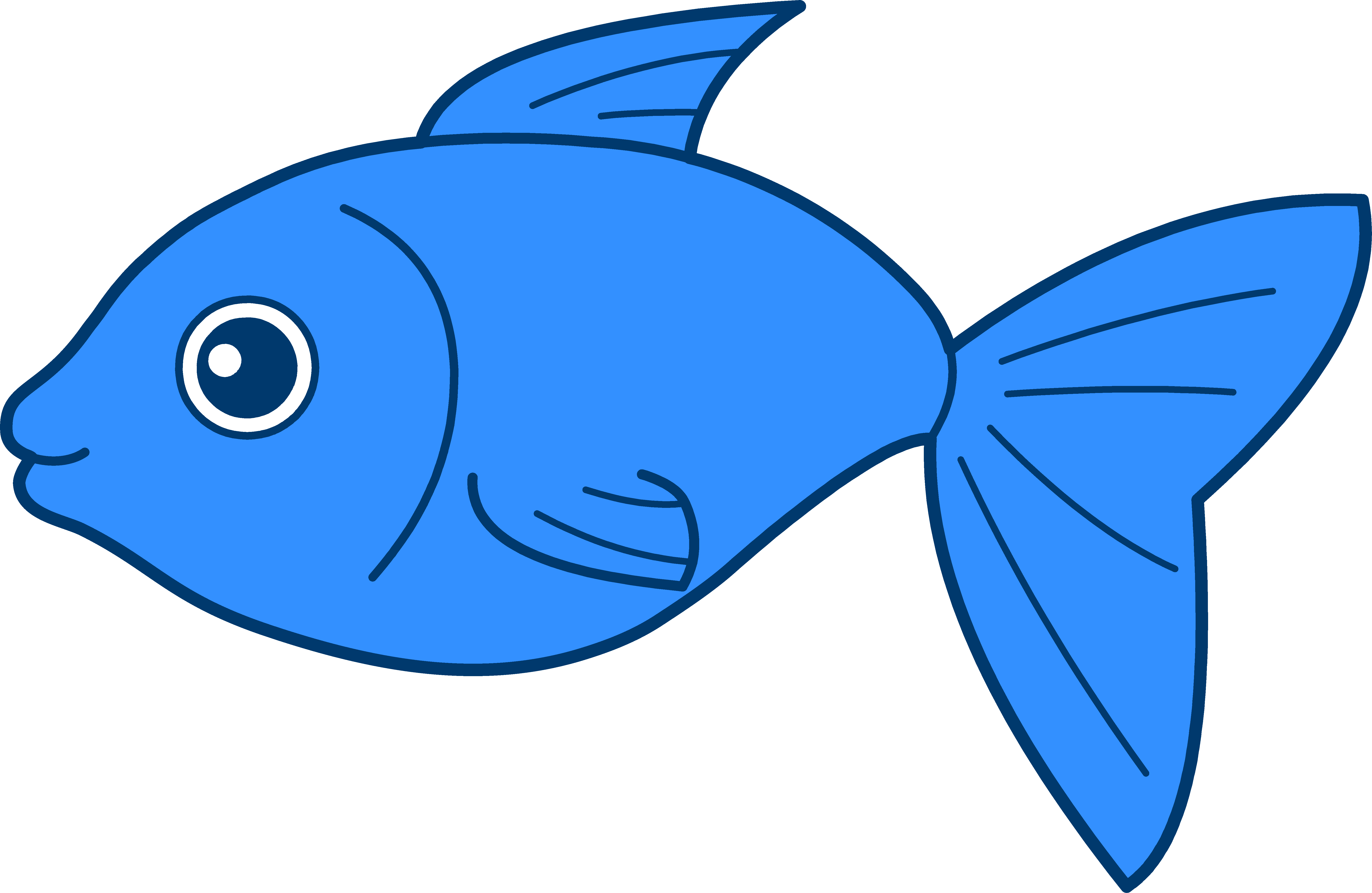 Free Fish Clipart For Kids - Fish Clipart - Transparent PNG Free Download