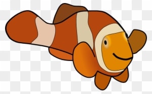 Clown Fish Clip Art Free Vector - Fish Clip Art - Transparent PNG Free Download