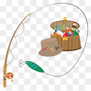 Fish Border Clip Art - Fishing Clipart Png - Transparent PNG Free Download